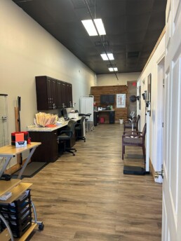 Interior view of HealthQuilt Seabrook TX primary care and walk in clinic